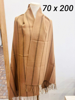 Тканные палантины из 100% пуха яка.