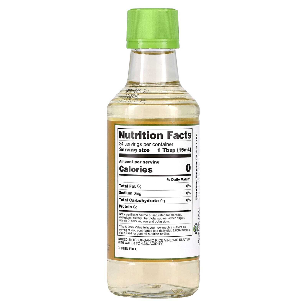 Marukan, Органический рисовый уксус, 355 мл (12 жидк. унц.)