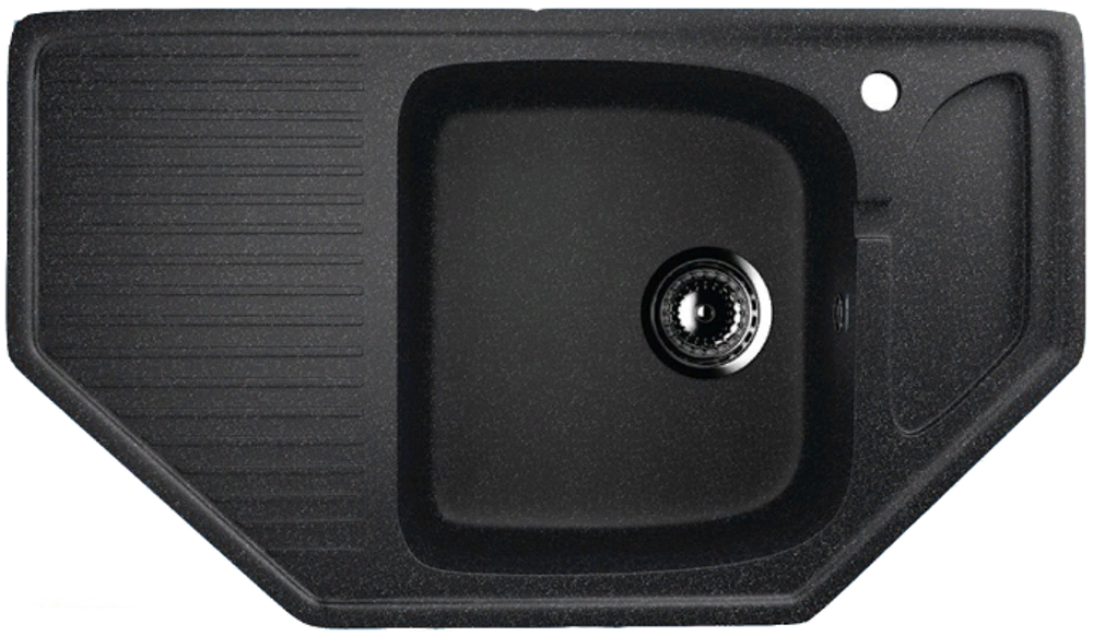 Мойка для кухни GAMMA STONE GS -17 ( черный)