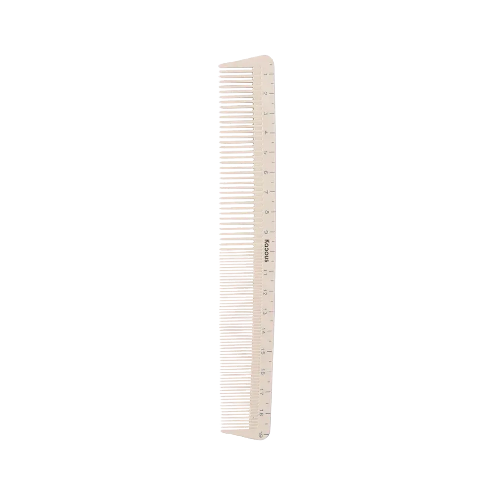 Расческа парикмахерская «Polycarbonate» 195*29 мм