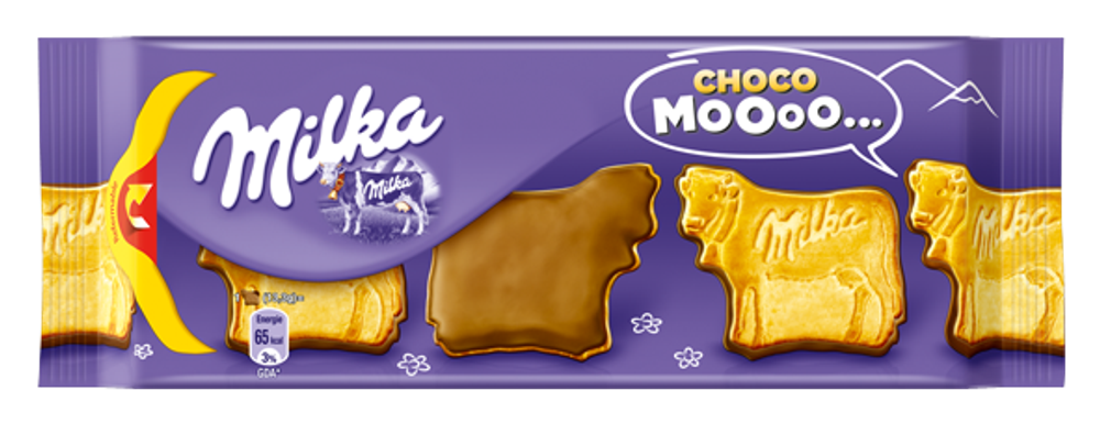 Печенье Милка 120гр Choco Moo (20)