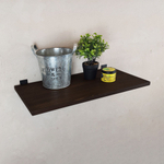 Настенные полки из натурального дерева в стиле Лофт