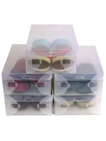 Пластиковая коробка для хранения обуви 33х18,5х9,5 см. (набор из 5 шт.)