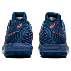 Мужские кроссовки теннисные Asics Solution Speed FF 2 - blue harmony/guava