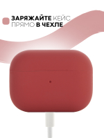 Чехол КАРТОФАН для Apple AirPods Pro (арт. AIRPRO-SLIM-SILICON-HIBISCUS)