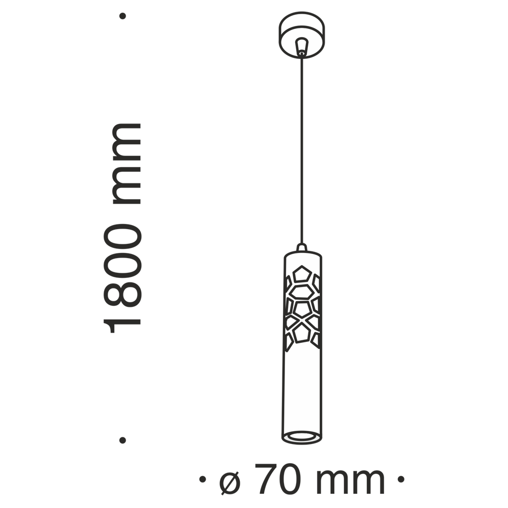 Подвесной светильник Technical P037PL-L11W4K