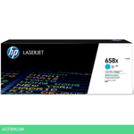 Картридж HP 658X голубой (W2001X)