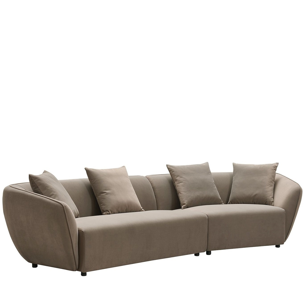 Диван ROCKS SF024 4-х местный угловой бежевый 5100-5 угол правый