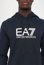 EA7 Emporio Armani Толстовка с капюшоном - Синий