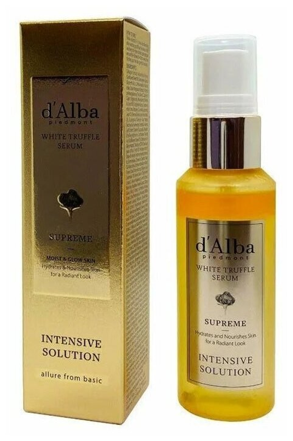D'ALBA Интенсивная спрей сыворотка с коллагеном WHITE TRUFFLE SERUM SUPREME INTENSIVE SOLUTION (50ml)