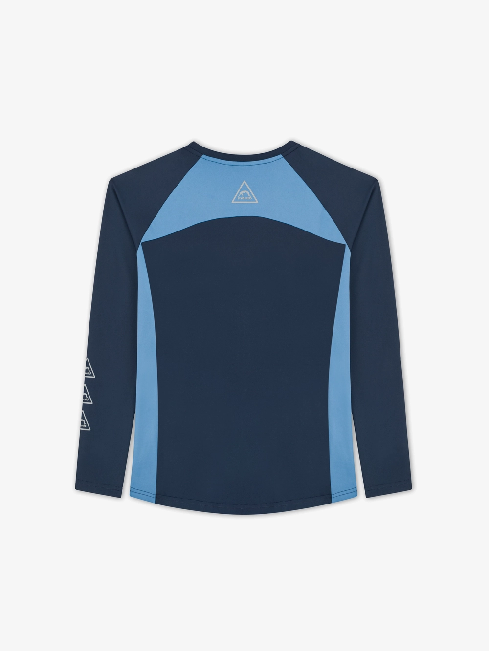 Лонгслив MANTO LOGOTYPE синий