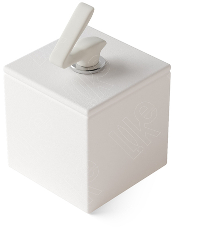 Подставка для кольца/кубик/зажим для кольца/Н-42 мм./ПЭТ карман