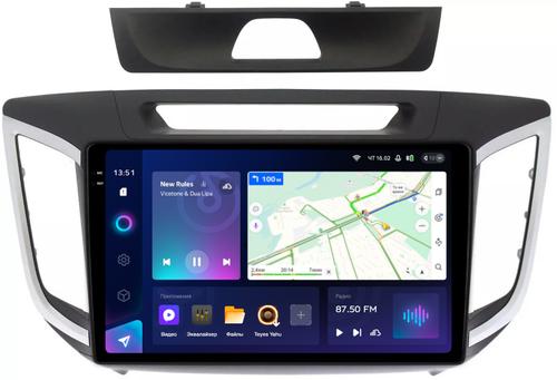 Магнитола для Hyundai Creta 1 2016-2021 (рамка 10) - Teyes CC3-2K на Android 10, Быстрая, 2K QLED, CarPlay, 4G SIM-слот