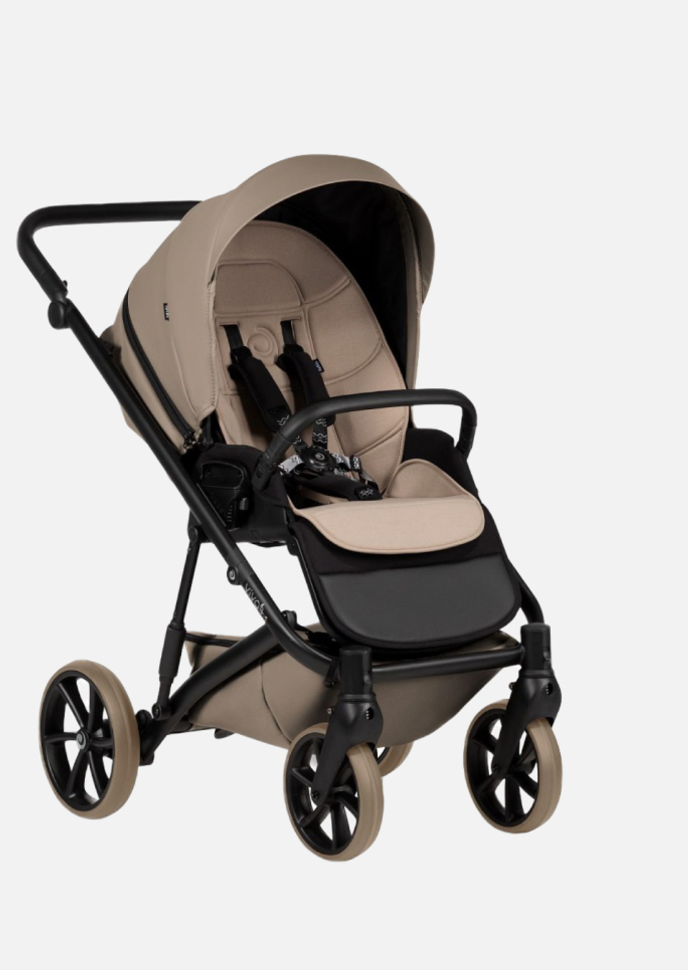 Tutis Коляска 2 в 1 VIVA 6+ Leather Cappuccino