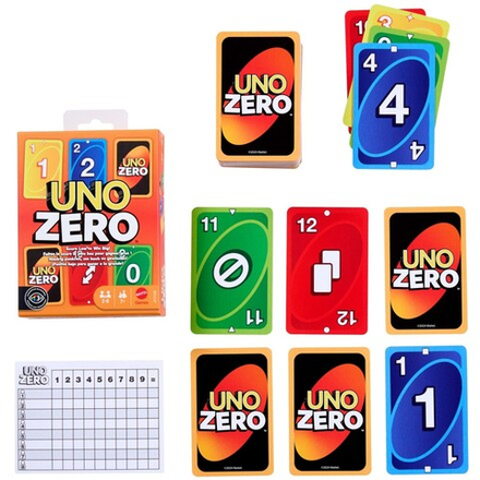Настольная карточная игра UNO Zero Mattel JHH JHH4848