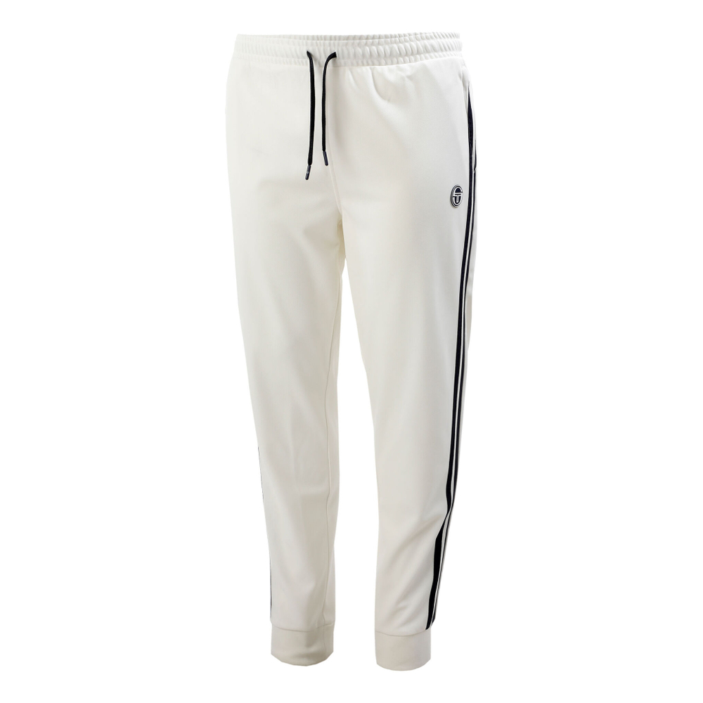 Мужские теннисные штаны Sergio Tacchini Track Training Pants Men - White, Black