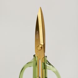 КУХОННЫЕ НОЖНИЦЫ ЦВЕТ ИЗУМРУД, ТИТАНОВОЕ ПОКРЫТИЕ ЛЕЗВИЯ, 19,5 СМ (МАЛ=12ШТ)