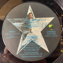 Винтажная виниловая пластинка LP Ringo Starr, Ringo (США 1973) I'm The Greatest