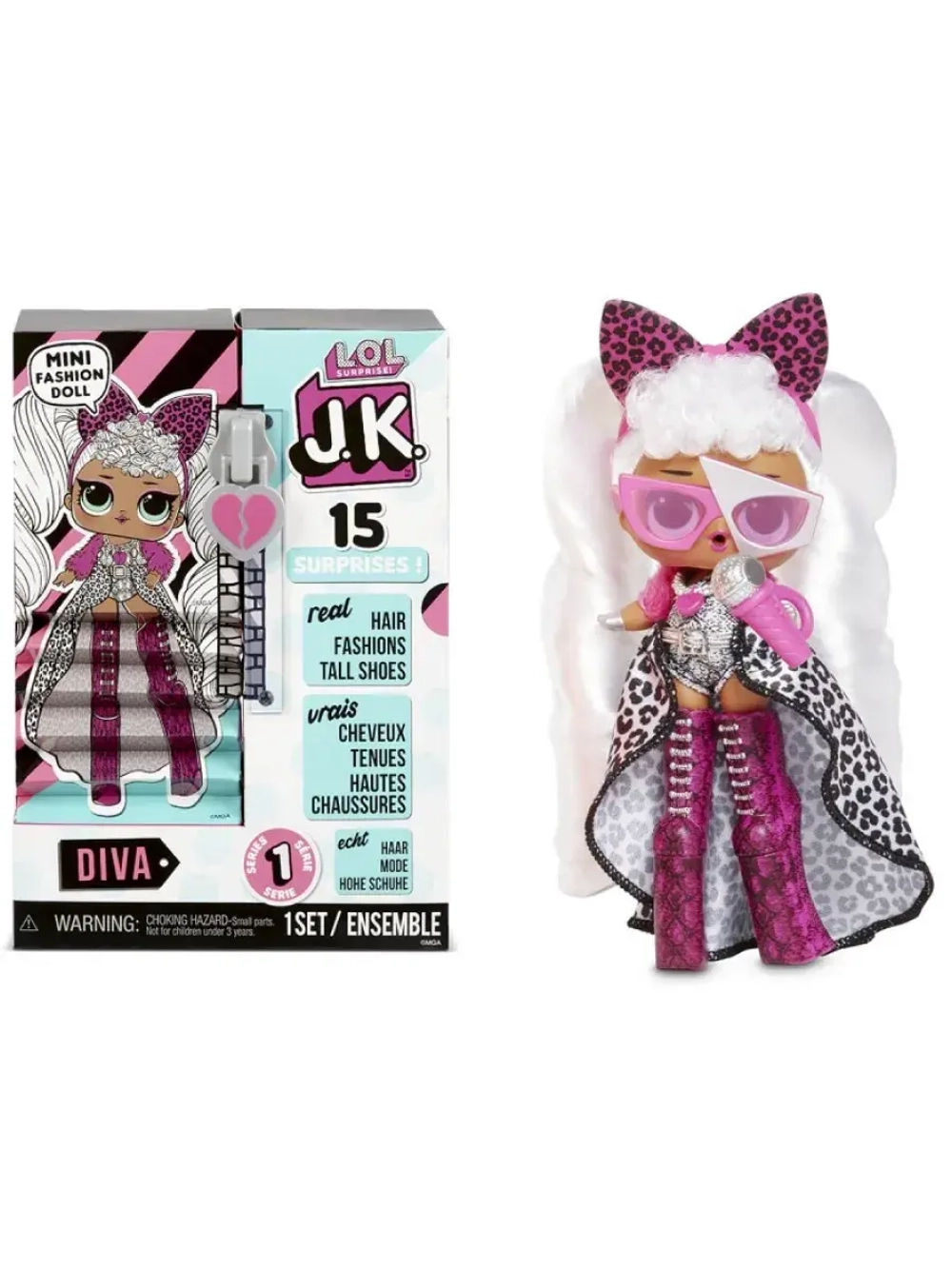 Кукла Lol JK Diva Лол Сюрприз маленькая оригинал