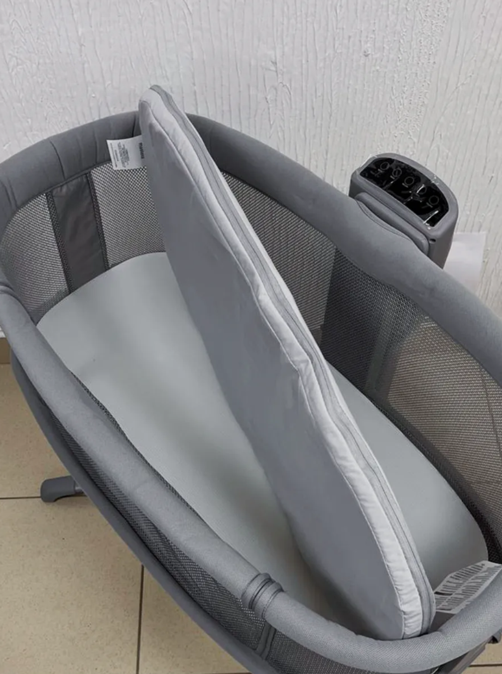 Приставная кровать колыбель (электрическая кровать) Luxmom Mastela