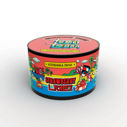 Бестабачная смесь для кальяна Tabu Team - Strawberry Lychee (Клубника Личи) 50 гр.