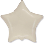 Звезда 18" Кремовый, сатин Fm