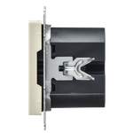 BRITE Розетка USB C 65Вт высокоскоростная зарядка РЮ12-1-БрКр бежевый IEK