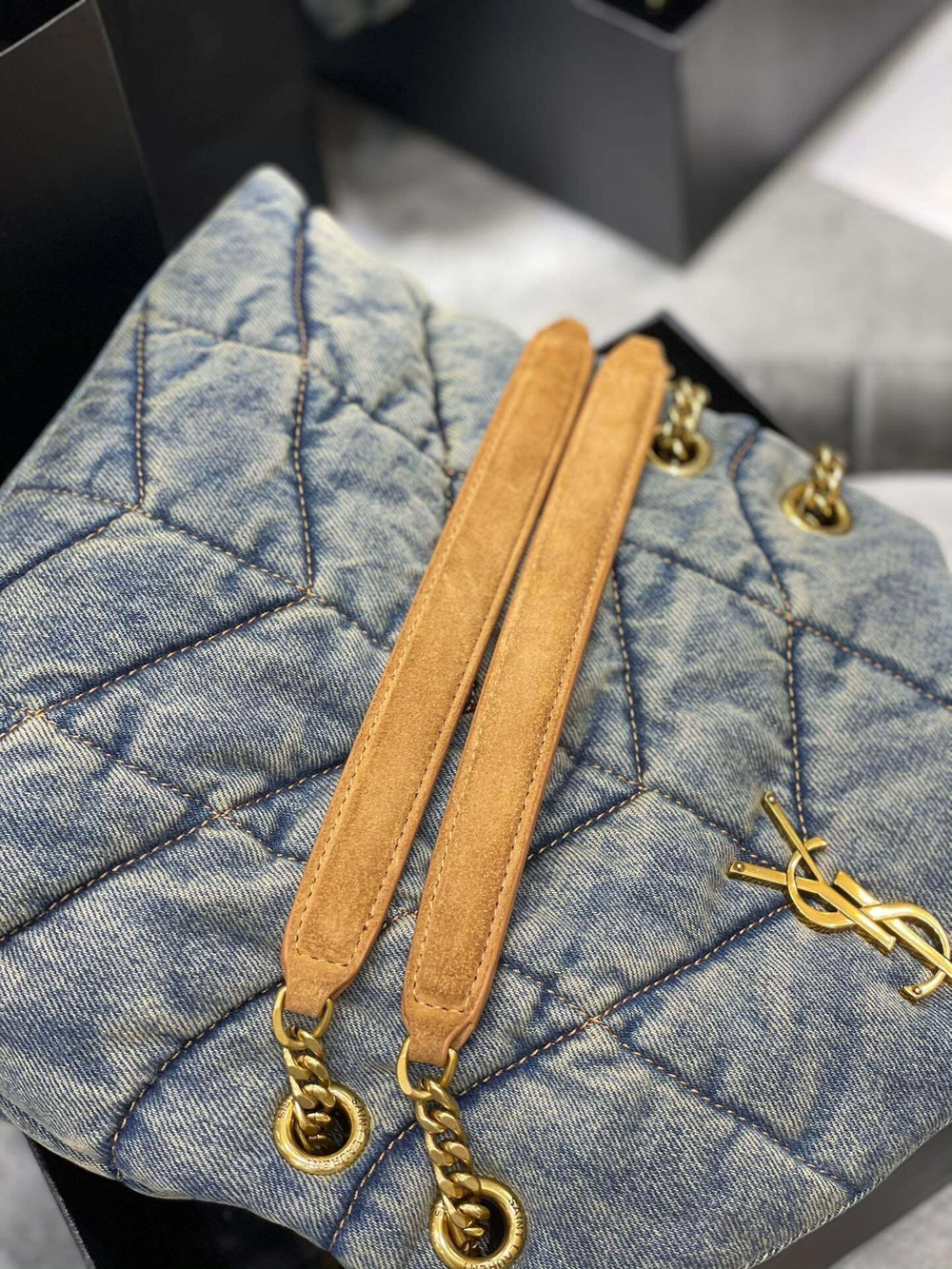 Yves Saint Laurent Loulou Puffer Bag 29 cm