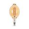 Лампа светодиодная филаментная Gauss E27 8W 2400K золотая 151802008