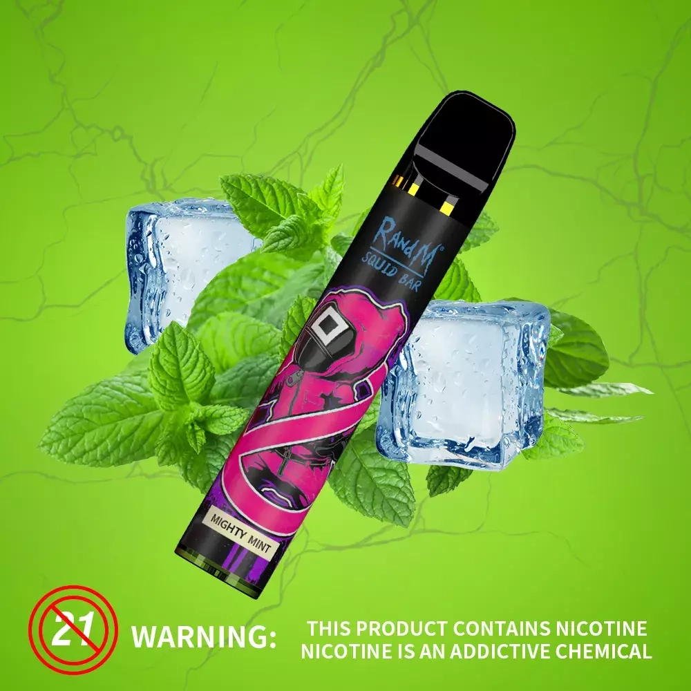RANDM SQUID BAR - Mignty Mint (2500)