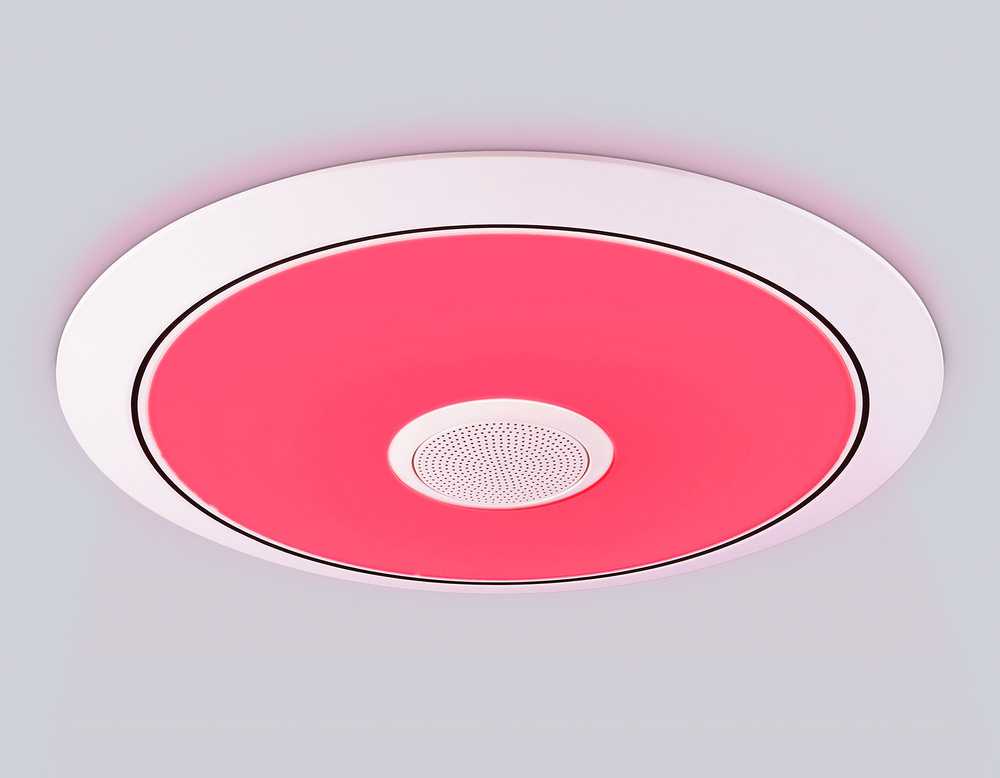 FZ720 WH белый IP20 52W 3000-6500K+RGB Music 450*65 (ПДУ ИК)