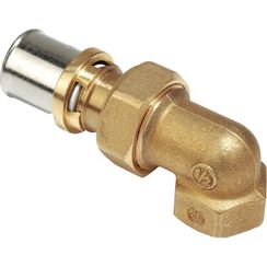 Фитинг угловой Giacomini с отводом 3/4x(26x3), RM19Y049