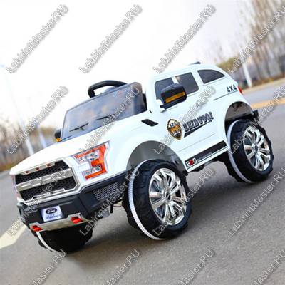 Детский электромобиль "XCY-168" белый