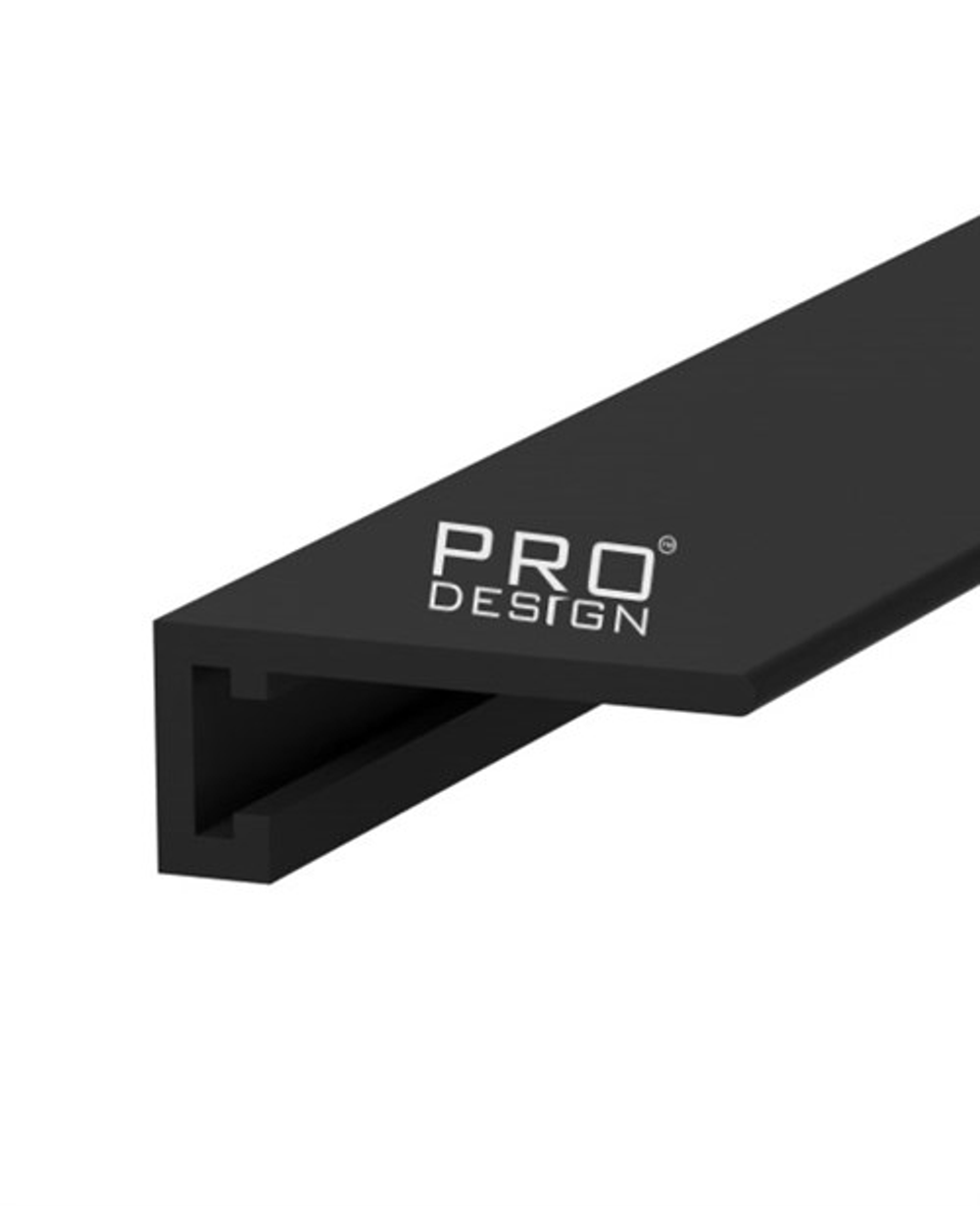 Плинтус PRO DESIGN 7067 MINI Черный Муар 2700мм