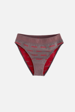 Бесшовные трусы с высокой посадкой из итальянской пряжи