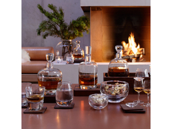 Набор из 2-х стаканов для виски с деревянными подставками Arran Whisky 250 мл