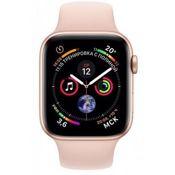Apple Watch Series 4, 44мм, «розовое золото»