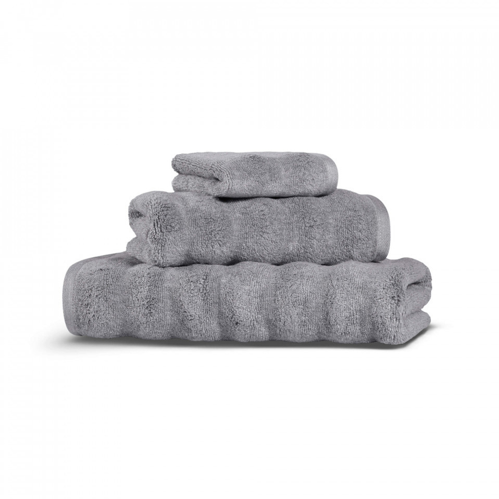Полотенце 70х140 Hamam Ash Ribbed light grey