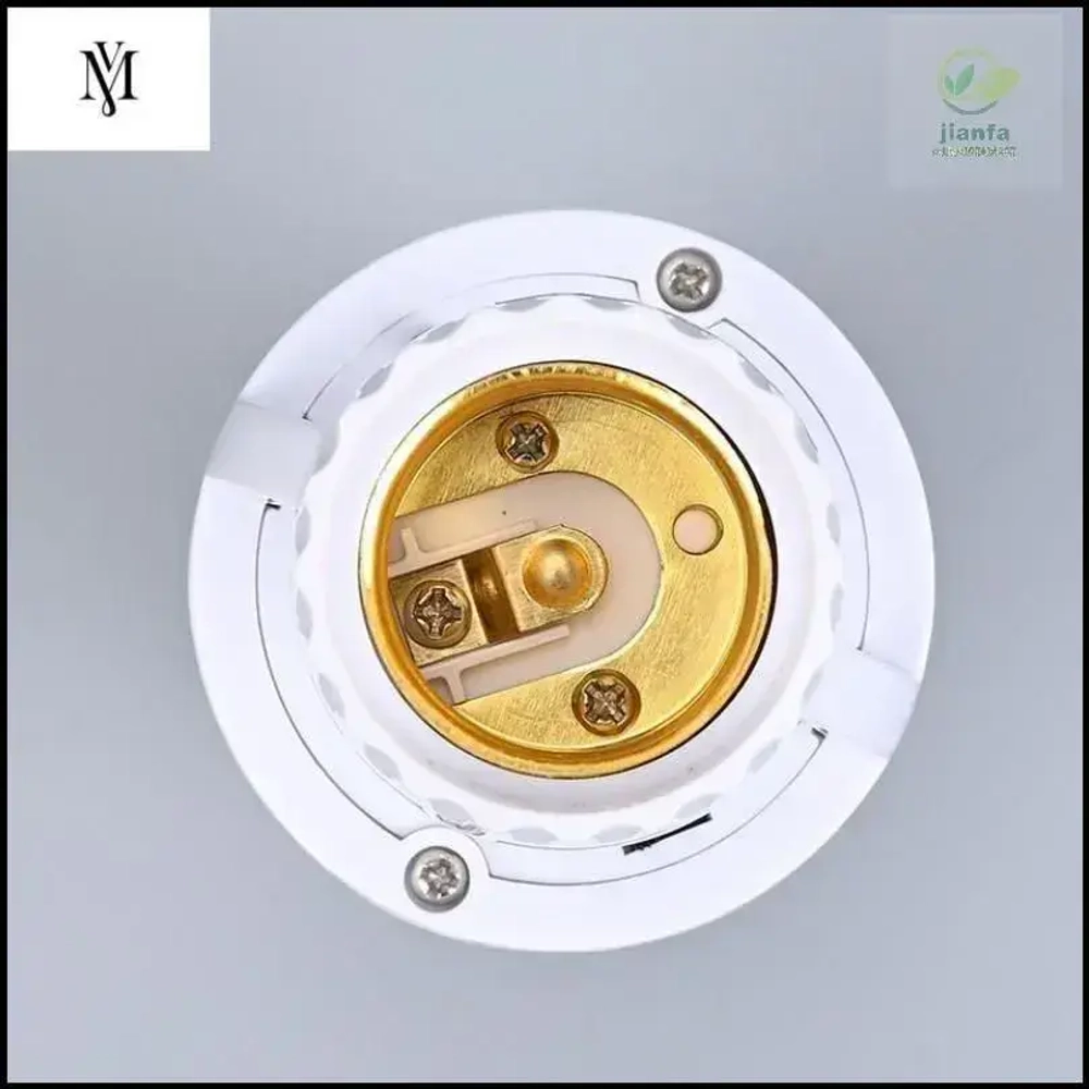 Патрон для лампы, Цоколь:E27, 60 Вт, Накаливания, 1 шт.