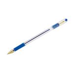 Набор Ручка шариковая MunHwa MC Gold синяя, 0.5мм, грип, 2 шт + стержень 12шт. 0.5мм