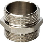 Ниппель STOUT SFT 0004 - 1"1/4 (для стальных труб, латунь никелированная)