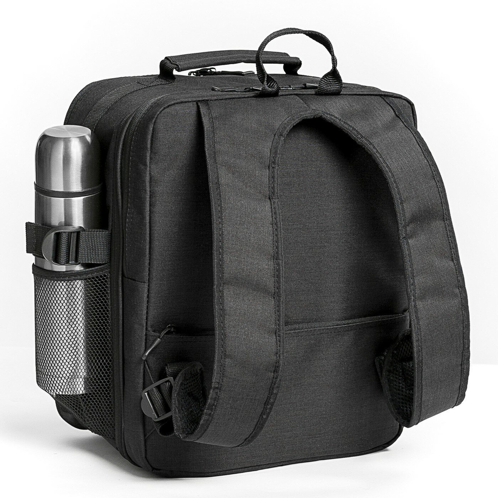 Фоторюкзак трансформер сумка для ручной клади Pobedabags Advanced 36х30х27/20 черный