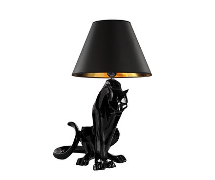 Kink Light 7041-1,19 Настольная лампа Леопард черный