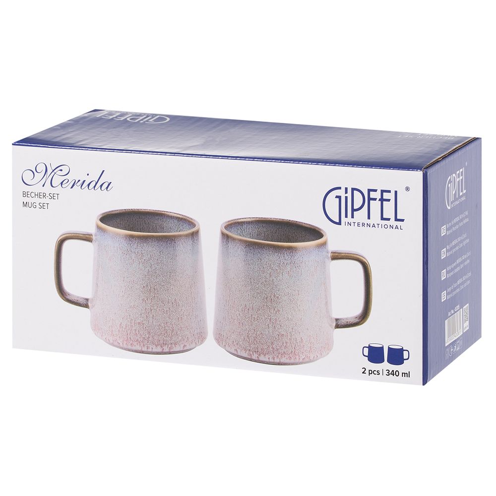 Набор кружек Gipfel Merida 43285 340 мл