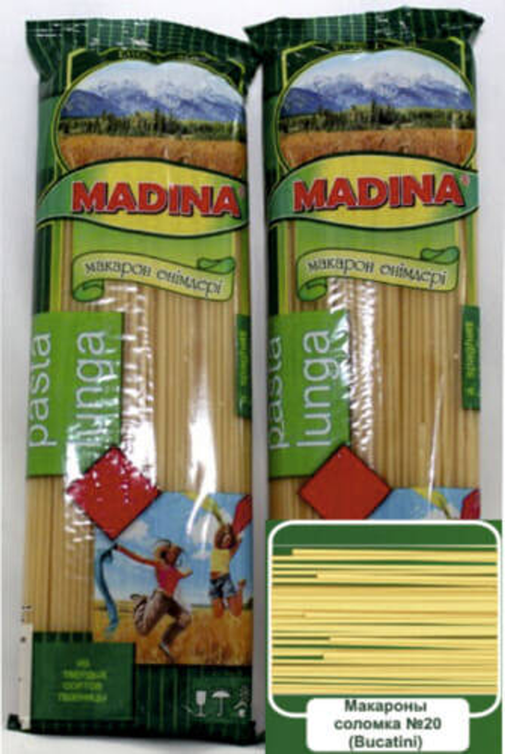 Макароны Мадина Букатини трубочка 400 г