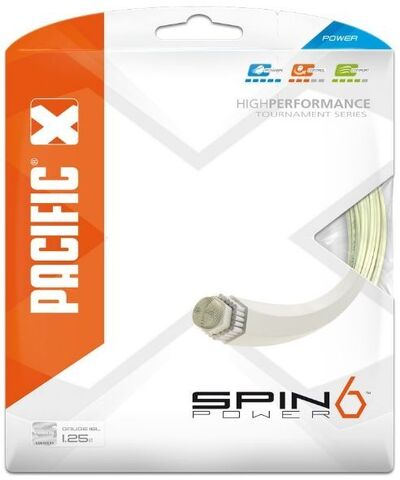 Теннисные струны Pacific Spin6 Power (12,2 m)