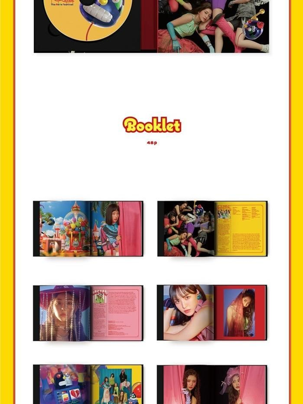 Альбом Red Velvet - The Reve Festival Day 1 6th Mini Album GUIDE BOOK Version