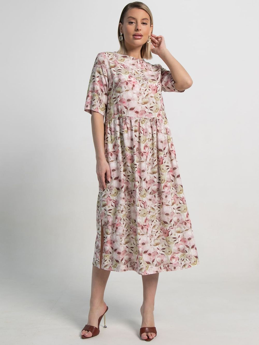 Платье Синтия (пыльная роза) П15516-25М LT Collection