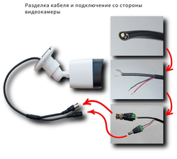 Готовый комплект AHD видеонаблюдения 5 камер 2Мп XMEYE