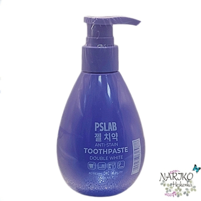 Зубная паста для удаления пятен PSLAB Toothpaste Anti-Stain Double White отбеливающая, 200 мл.